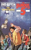 English bookcover: "Five get into trouble"