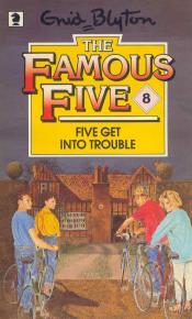 English bookcover: "Five get into trouble"