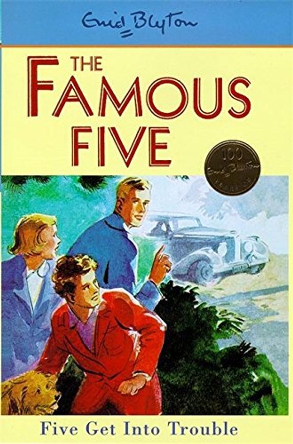 English bookcover: "Five get into trouble"