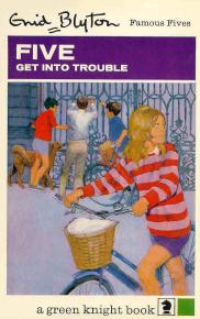 English bookcover: "Five get into trouble"