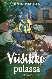 Finnish bookcover: "Viisikko pulassa"
