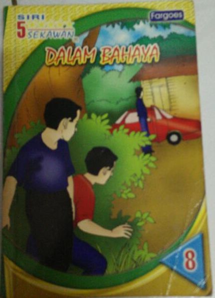 Malay bookcover: "5 sekawan: Dalam Bahaya"
