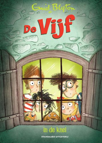 Dutch bookcover: "De Vijf in de knel"