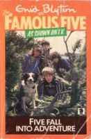 English bookcover: "Five fall into adventure"