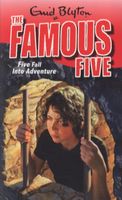 English bookcover: "Five fall into adventure"