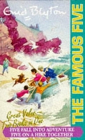 English bookcover: "Five fall into adventure"