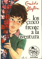 Spanish bookcover: "Los Cinco frente a la aventura"