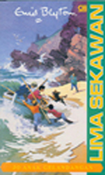 Indonesian bookcover: "Seri Lima Sekawan: Jo - Anak Gelandangan"