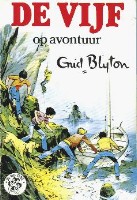 Dutch bookcover: "De Vijf op avontuur"