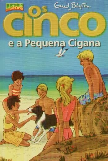 Portuguese bookcover: "Os Cinco e a Ciganita / Os Cinco e a Cigana"