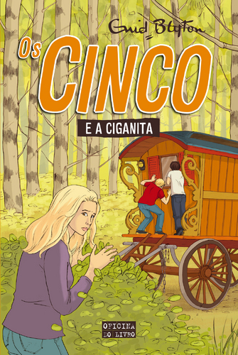 Portuguese bookcover: "Os Cinco e a Ciganita / Os Cinco e a Cigana"