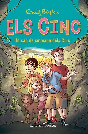 Catalan bookcover: "Un cap de setmana dels Cinc"