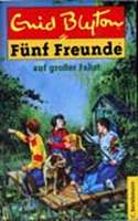 German bookcover: "Fünf Freunde auf großer Fahrt"