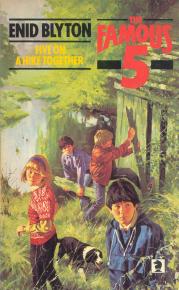 English bookcover: "Five on a Hike together"