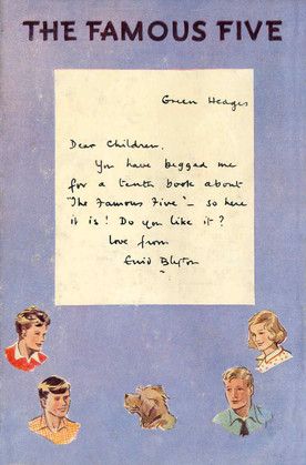 English bookcover: "Five on a Hike together"