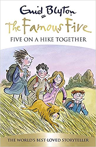 English bookcover: "Five on a Hike together"