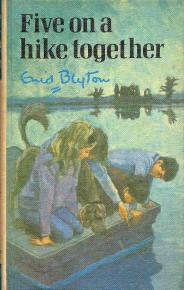 English bookcover: "Five on a Hike together"