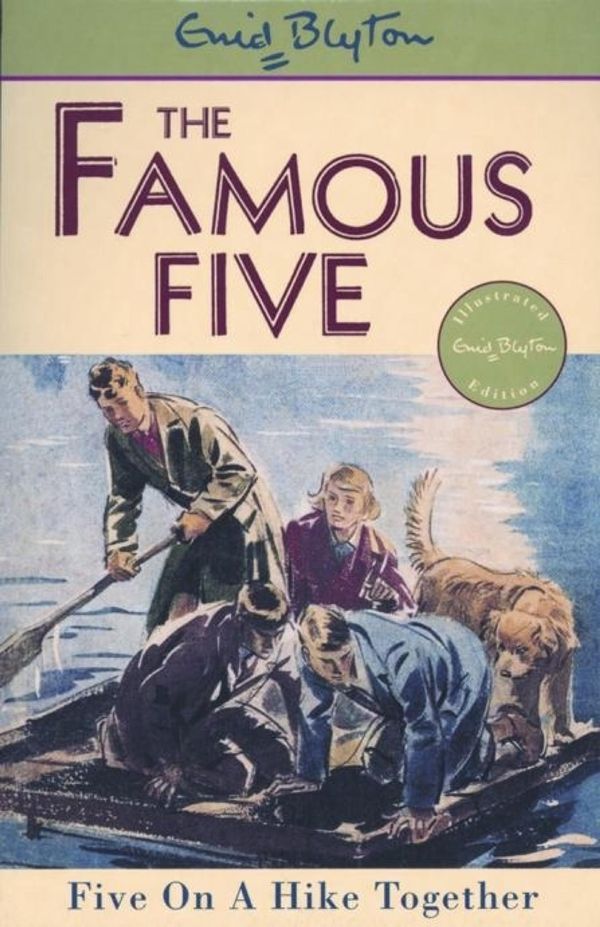 English bookcover: "Five on a Hike together"