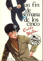 Spanish bookcover: "Un fin de semana de los Cinco"