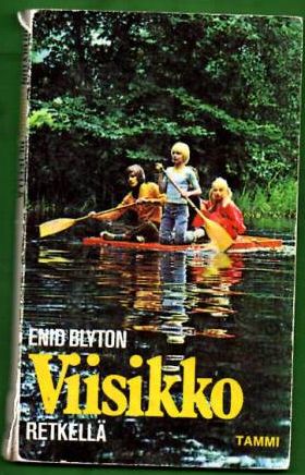Finnish bookcover: "Viisikko retkellä"