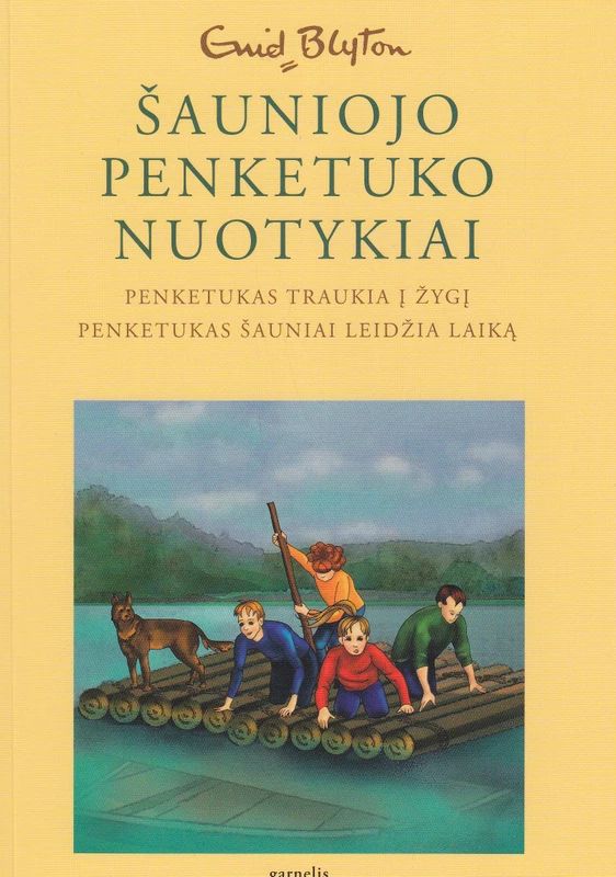 litauisches Buchcover: "Penketukas šauniai leidžia laiką"