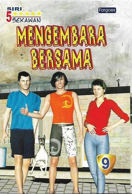 Malay bookcover: "5 Sekawan: Mengembara Bersama"