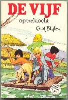 Dutch bookcover: "De Vijf op trektocht"