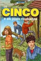 Portuguese bookcover: "Os Cinco no Lago Negro / Os Cinco e as Jóias Roubadas"