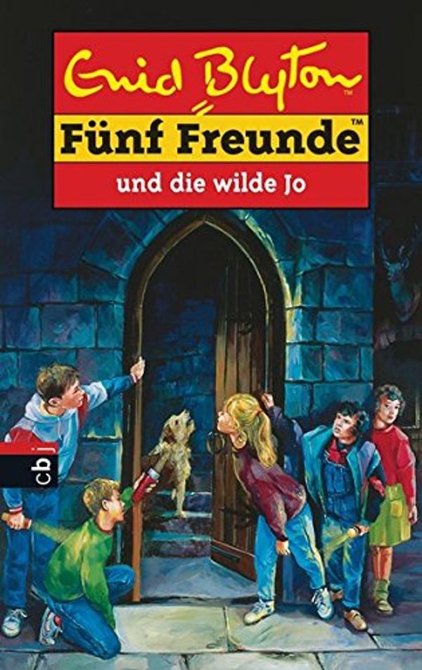 deutsches Buchcover: "Fünf Freunde und ein Zigeunermädchen"
