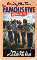 englisches Buchcover: "Five have a wonderful time"