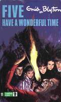 englisches Buchcover: "Five have a wonderful time"