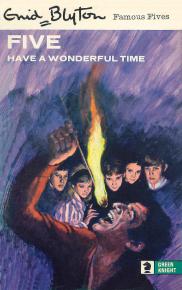 englisches Buchcover: "Five have a wonderful time"