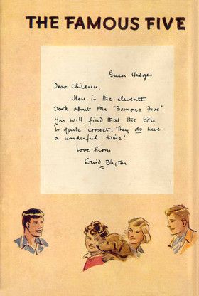englisches Buchcover: "Five have a wonderful time"