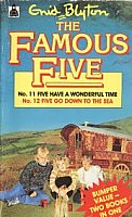 englisches Buchcover: "Five have a wonderful time"