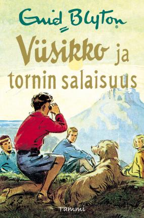finnisches Buchcover: "Viisikko ja tornin salaisuus"