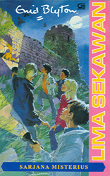 indonesisches Buchcover: "Seri Lima Sekawan: Sarjana Misterius"