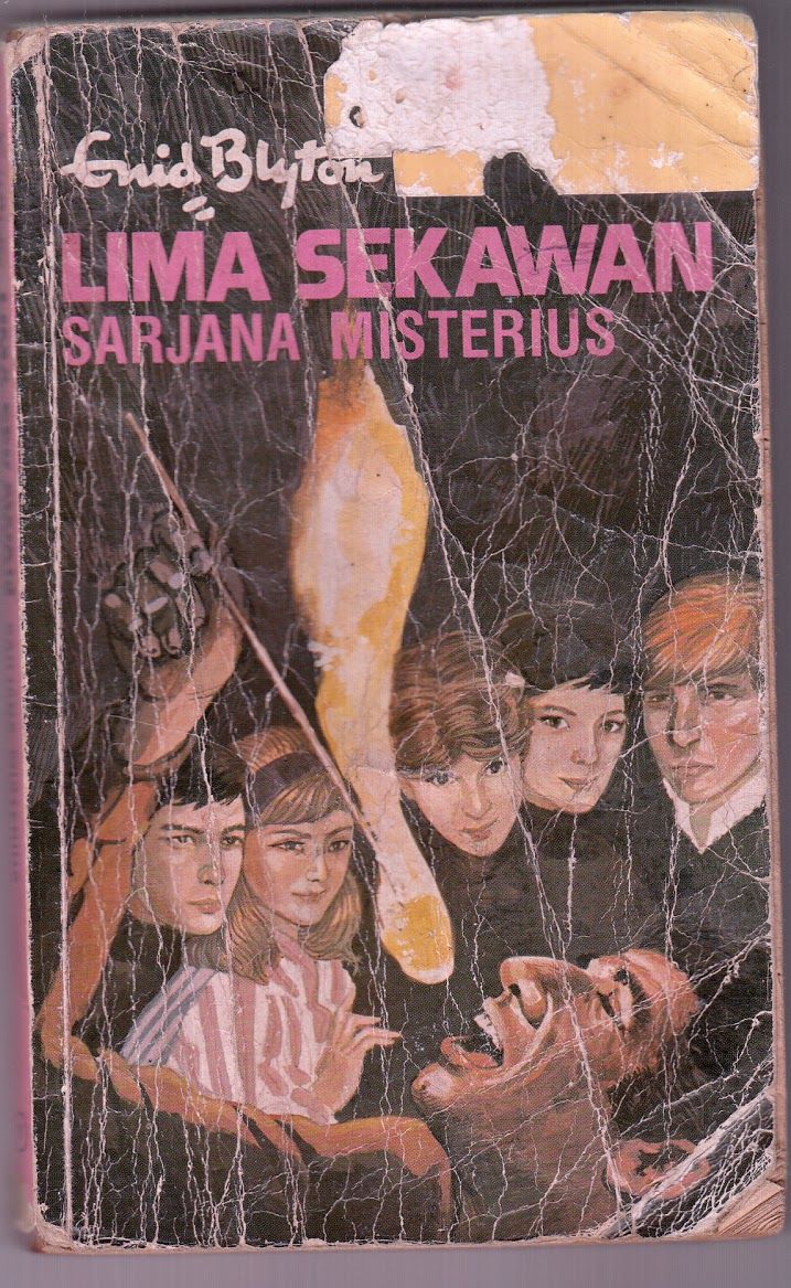 indonesisches Buchcover: "Seri Lima Sekawan: Sarjana Misterius"