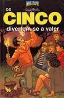 portugiesisches Buchcover: "Os Cinco no Castelo da Bela-Vista / Os Cinco divertem-se a valer"