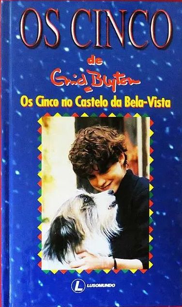 portugiesisches Buchcover: "Os Cinco no Castelo da Bela-Vista / Os Cinco divertem-se a valer"