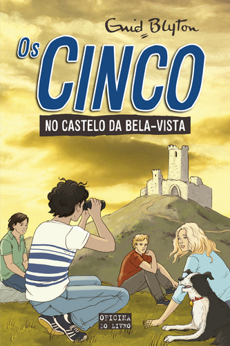 portugiesisches Buchcover: "Os Cinco no Castelo da Bela-Vista / Os Cinco divertem-se a valer"
