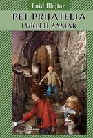 serbisches Buchcover: "Пет пријатеља и напуштени замак"