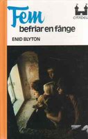 schwedisches Buchcover: "Fem befriar en fånge"