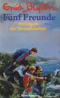 German bookcover: "Fünf Freunde verfolgen die Strandräuber"