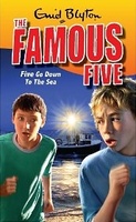 English bookcover: "Five go down to the sea"