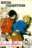 Basque bookcover: "Bostak Itsasertzean"