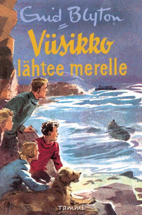 Finnish bookcover: "Viisikko lähtee merelle"