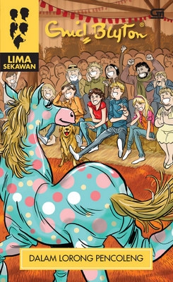 Indonesian bookcover: "Seri Lima Sekawan: Dalam Lorong Pencoleng"