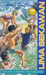 Indonesian bookcover: "Seri Lima Sekawan: Dalam Lorong Pencoleng"