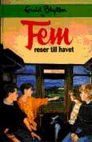 Swedish bookcover: "Fem reser till havet"