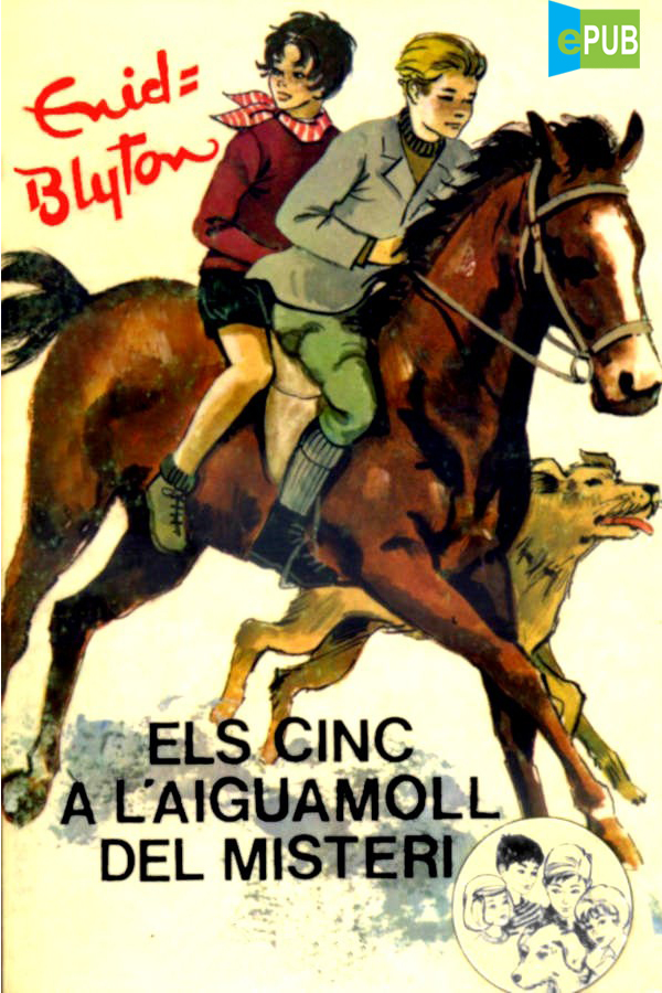 katalanisches Buchcover: "Els Cinc a l